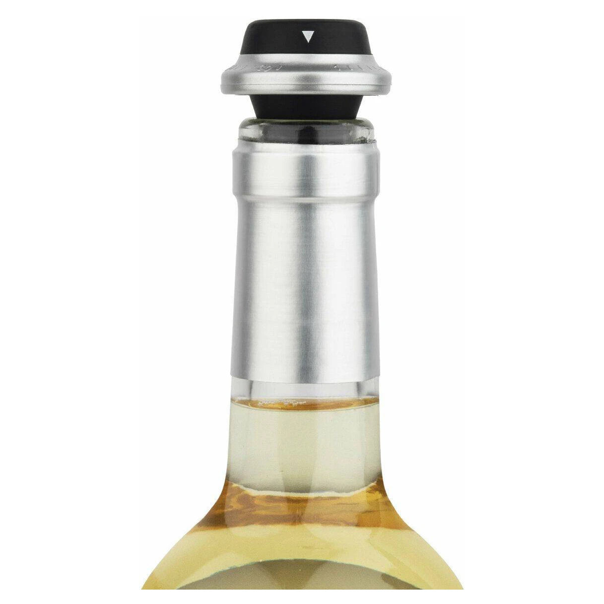 Bomba de vácuo WOM440 para conservar garrafas de vinho abertas até 7 dias.