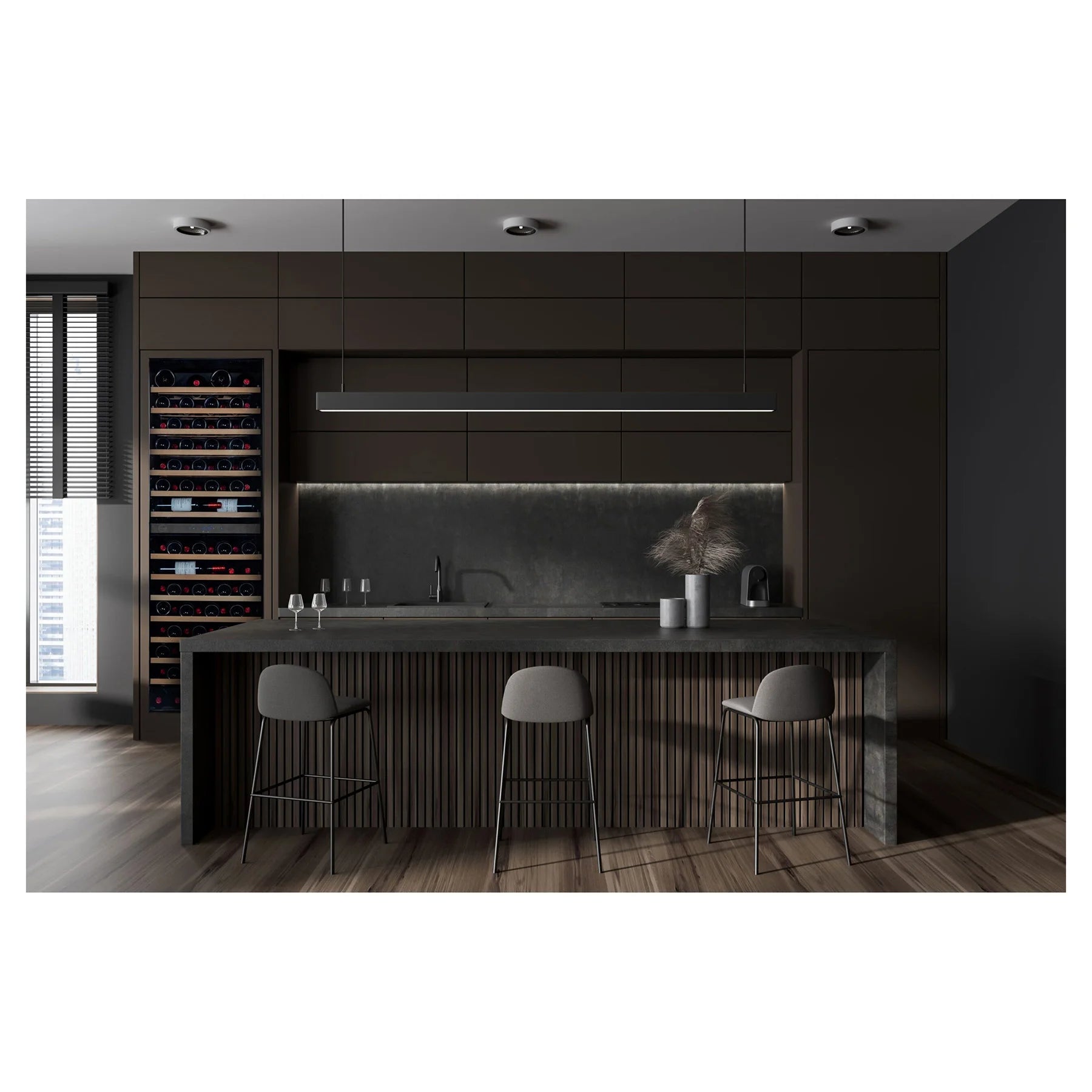 Cave de vinho 120 garrafas Vinobox V120 Deco