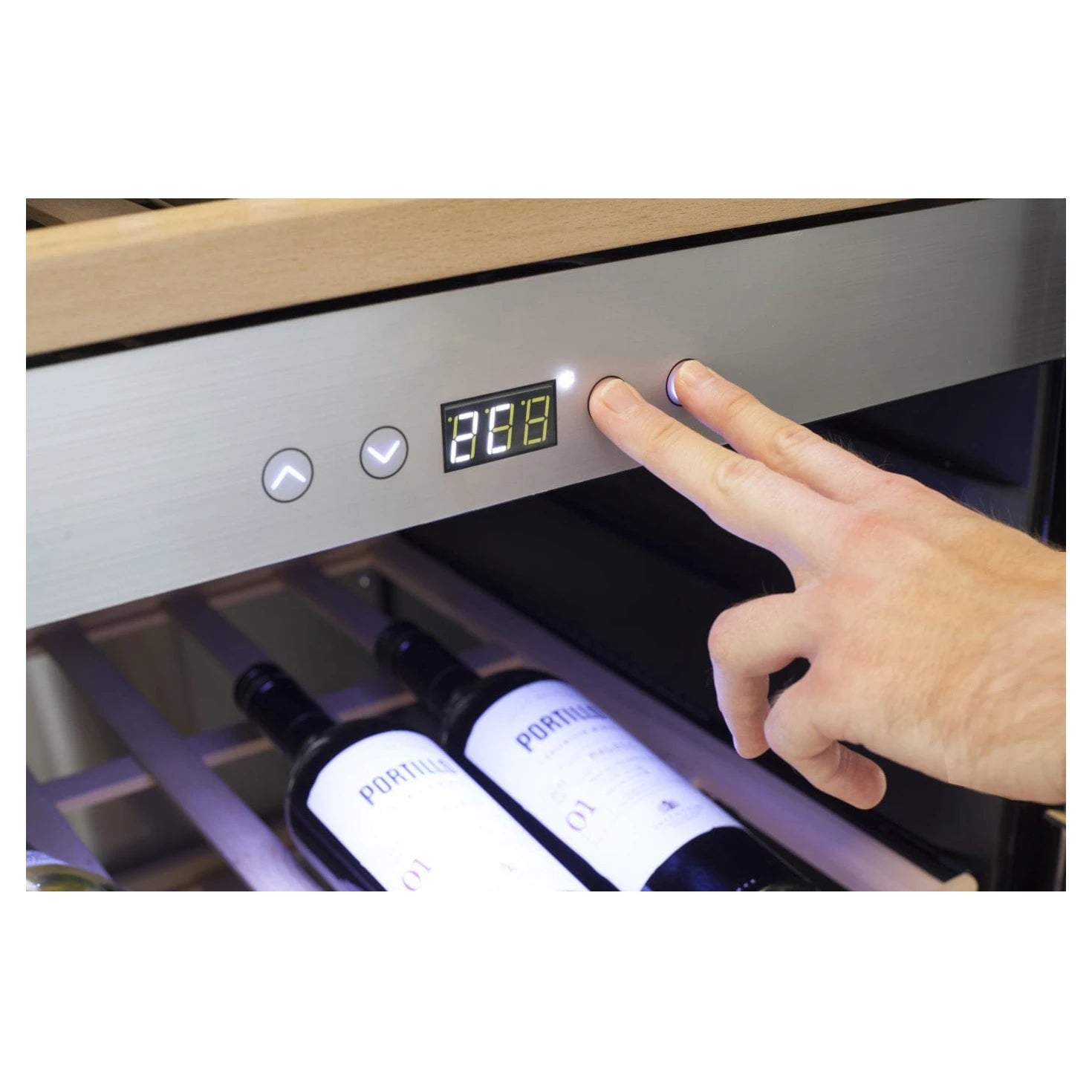 Cave de vinho Caso Design WineChef Pro 126 2D