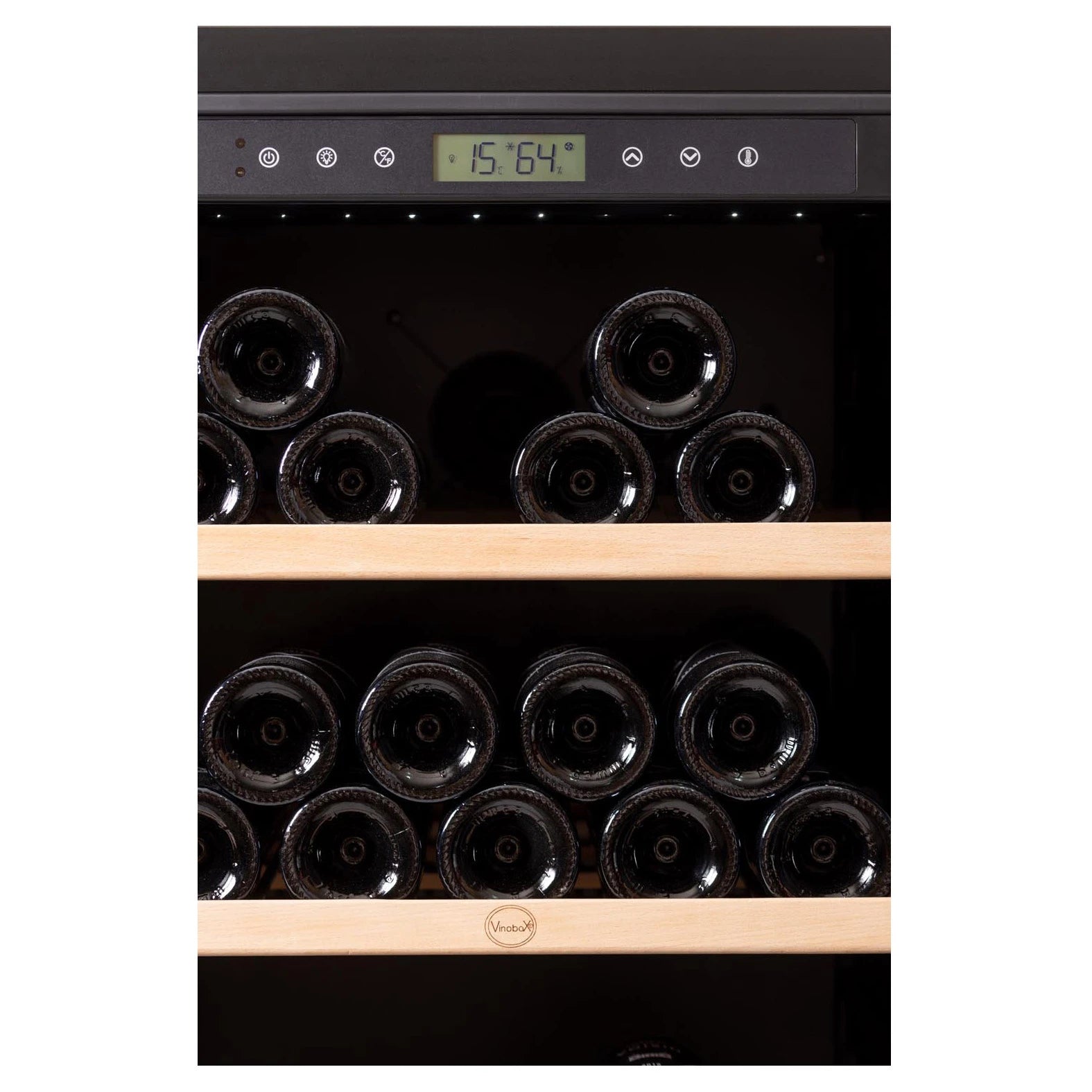 Cave de vinho Vinobox V192 PRO Aging de livre instalação para até 192 garrafas.