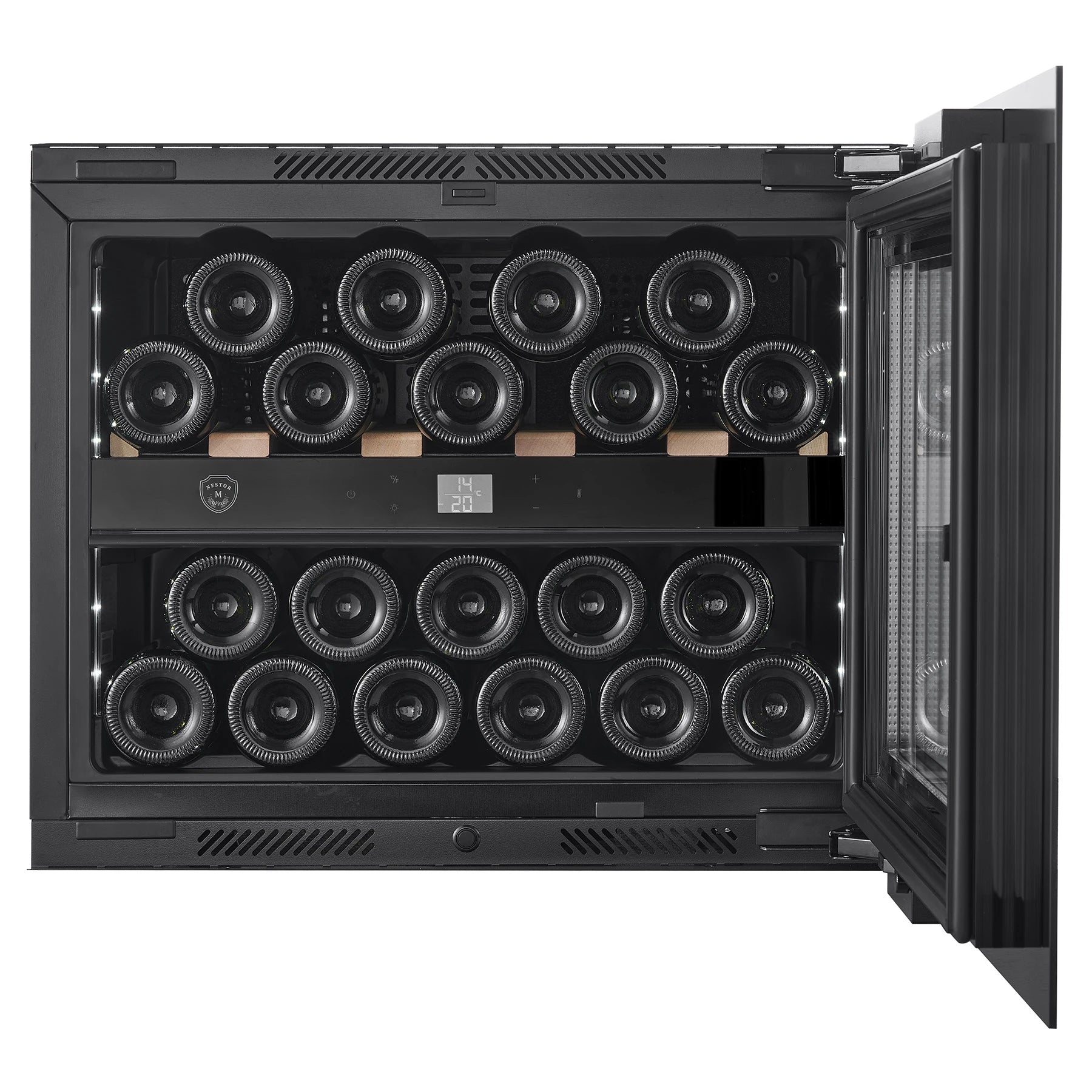 Cave de vinho 20 garrafas Nestor M Wine NWVE220FN1