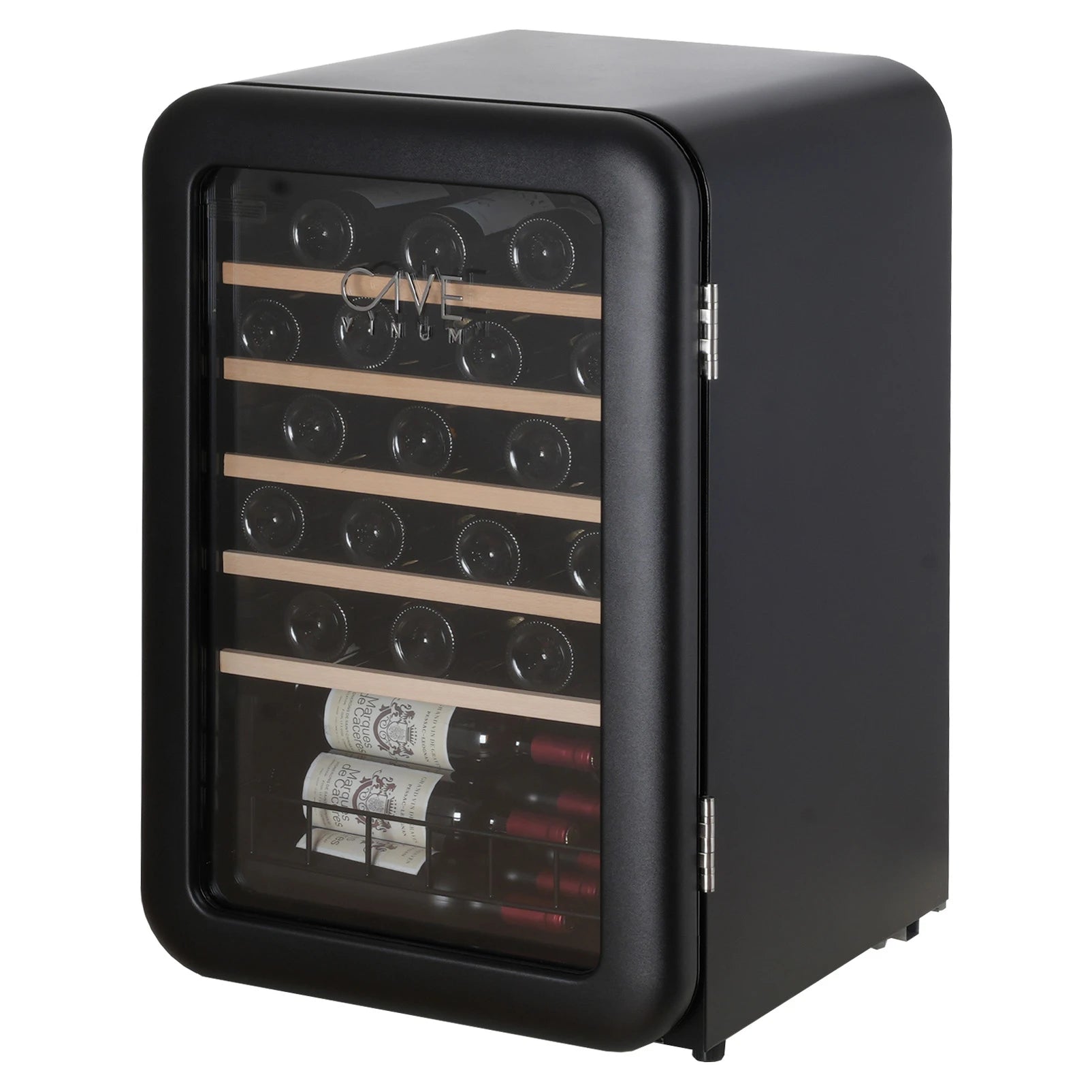 Cave de vinho 45 garrafas Cave Vinum CV-45-R com interior espaçoso e sistema de frio por compressor.