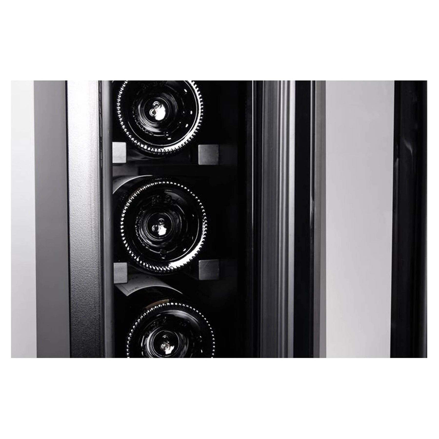 Cave de vinho 7 garrafas mQuvée WineCave 720 15S Anthracite Black