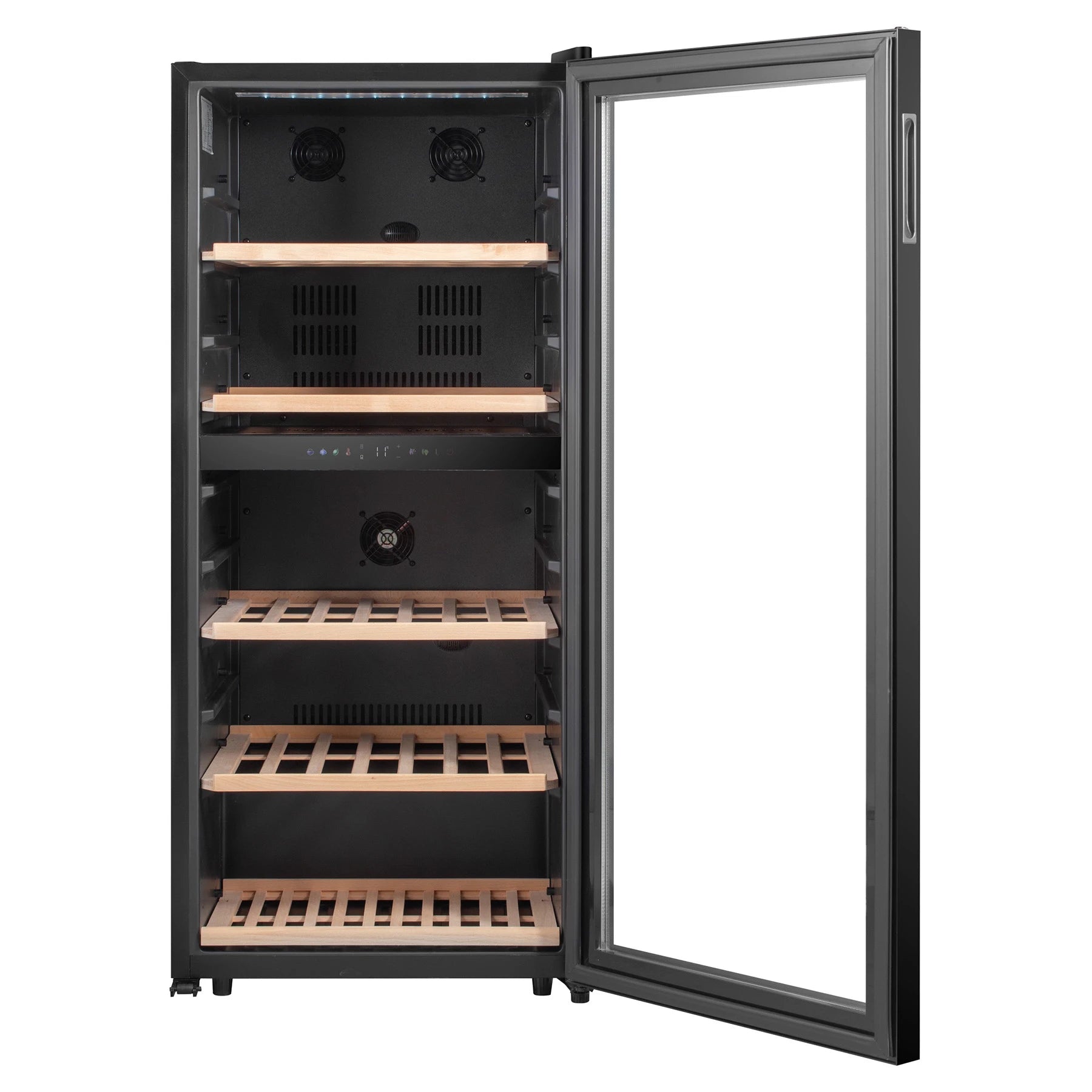 Cave de vinho Caviss C291CBEG de livre instalação com volume útil de 220 litros.