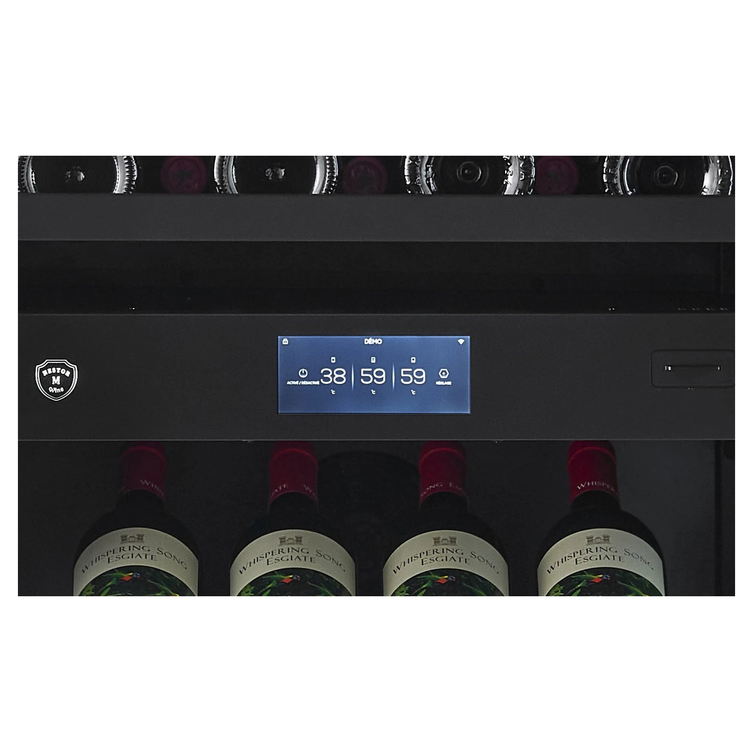 Cave de vinho 99 garrafas Nestor M Wine NWX399GN2
