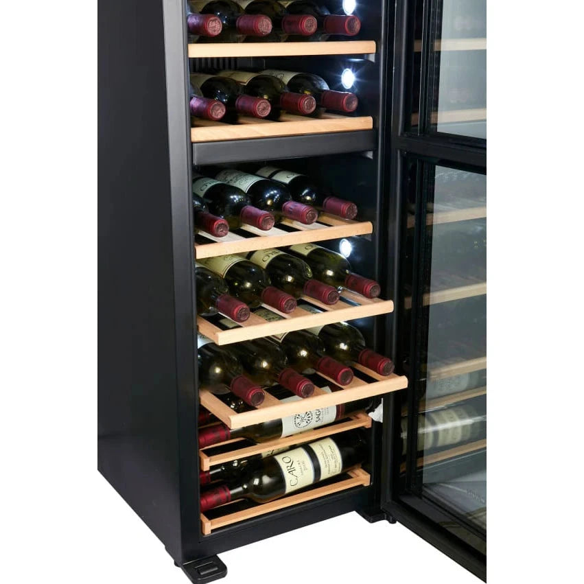 Interior de Cave de vinho para 39 garrafas Cavin Northern Collection 39 Black com prateleiras