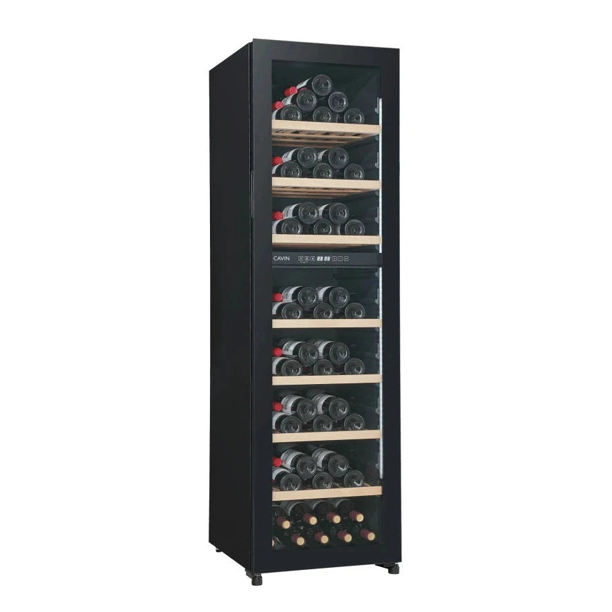 Esquema de instalação e dimensões de Cave de vinho para 96 garrafas Cavin Polar Collection 99