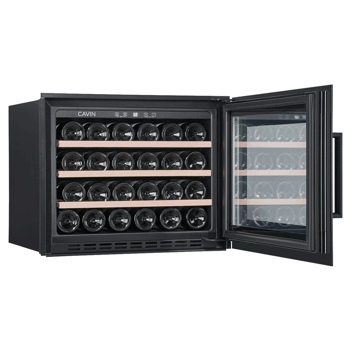 Cave de vinho Cavin SCS45 com iluminação LED branca no interior