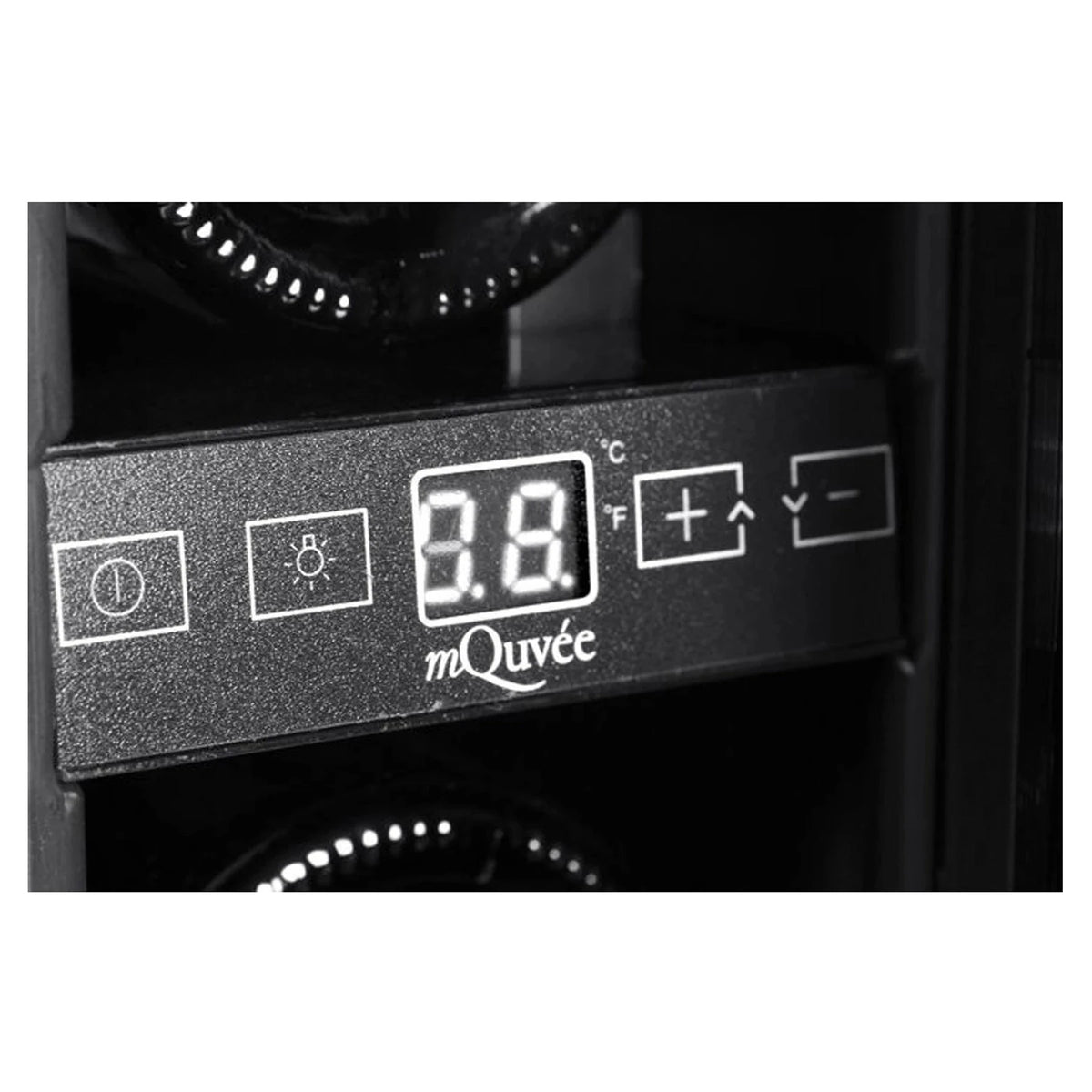 Cave de vinho para 7 garrafas mQuvée WineCave 720 15S Anthracite Black, vista 6