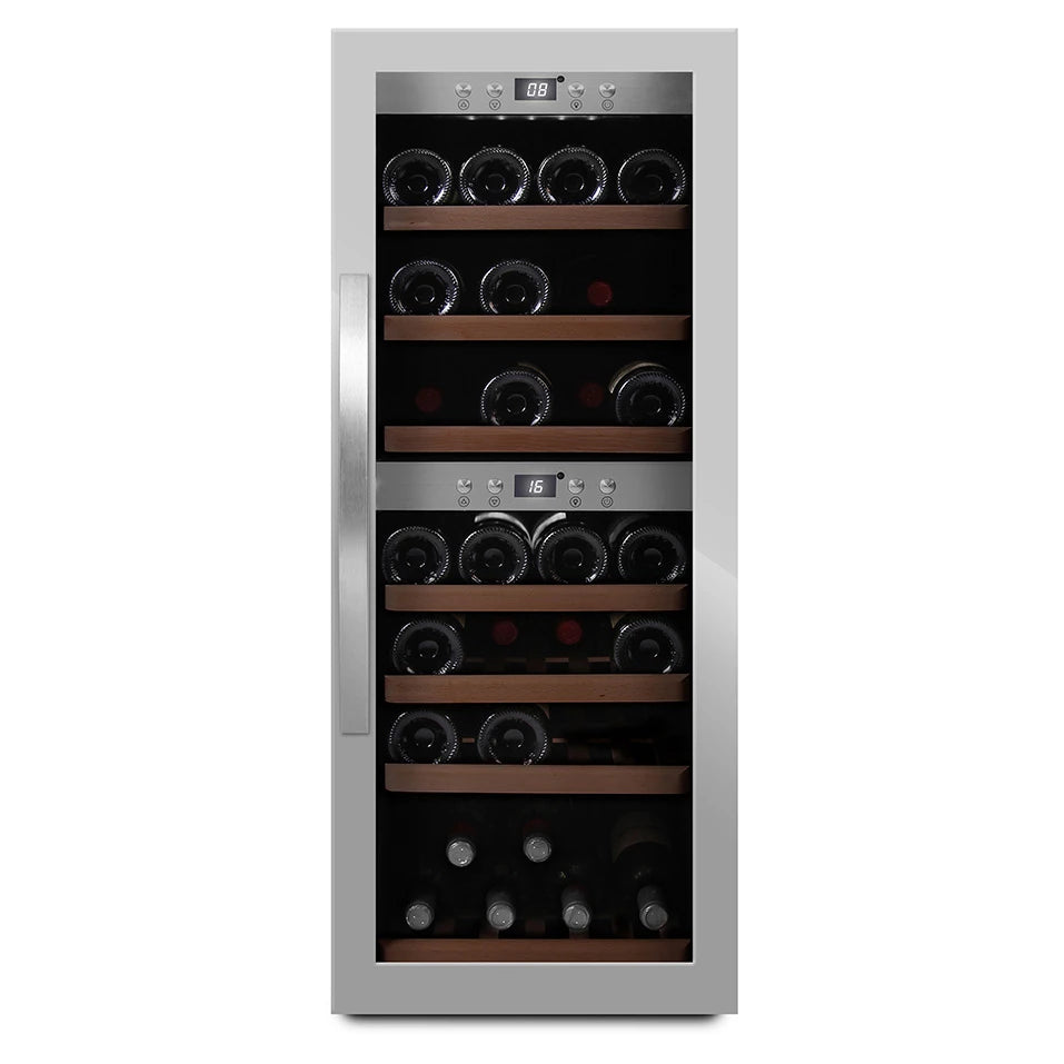 Cave de vinho 38 garrafas mQuvée WineExpert 38 Stainless de livre instalação.