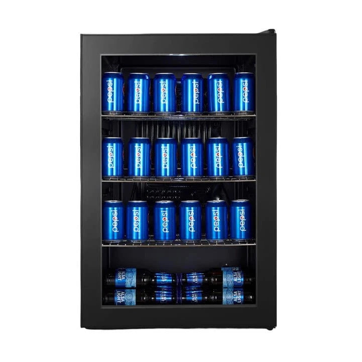 Interior de Frigorífico para bebidas Cavin Northern Collection 115 Black com prateleiras