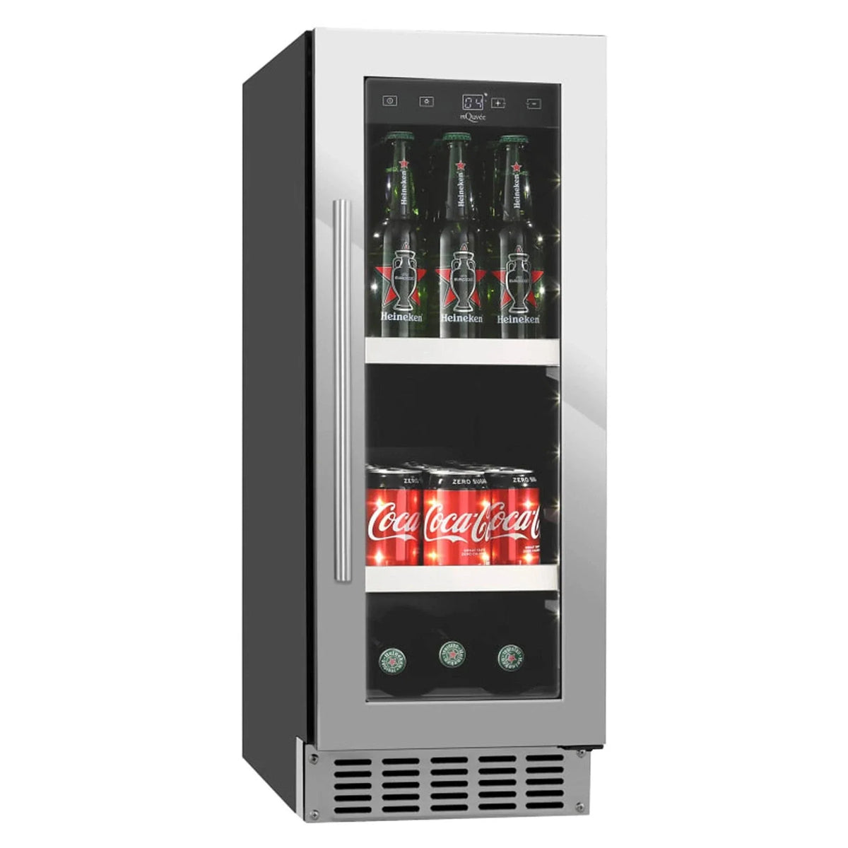 Frigorífico para cerveja mQuvée BeerServer 30 Stainless, vista 3