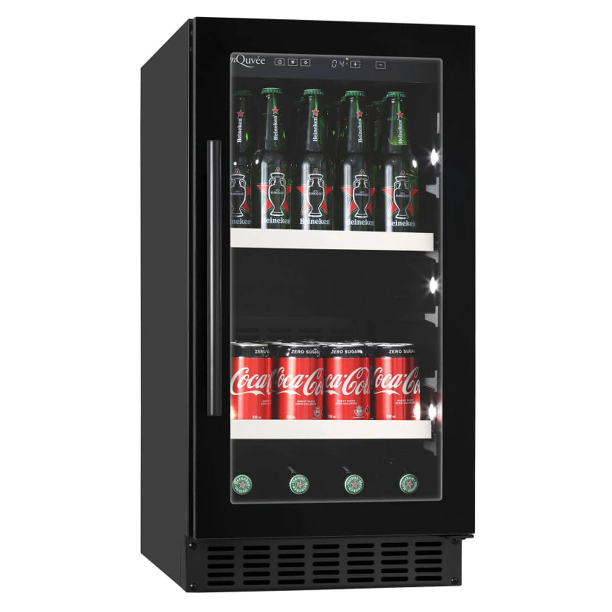 Frigorífico para cerveja mQuvée BeerServer 40 Anthracite Black, vista 2