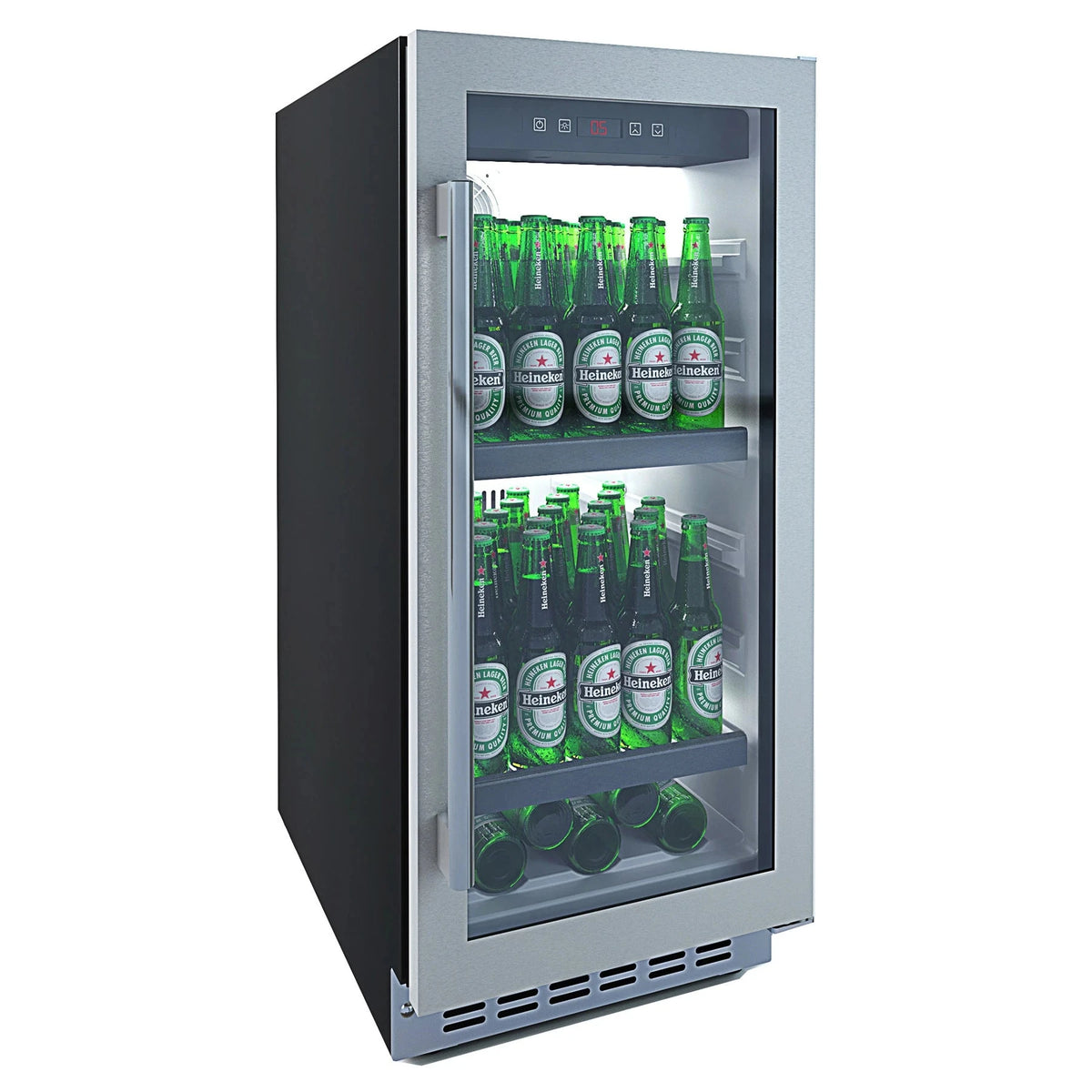 Beer fridge Mquvée BeerServer 40 Stainless, vista 3