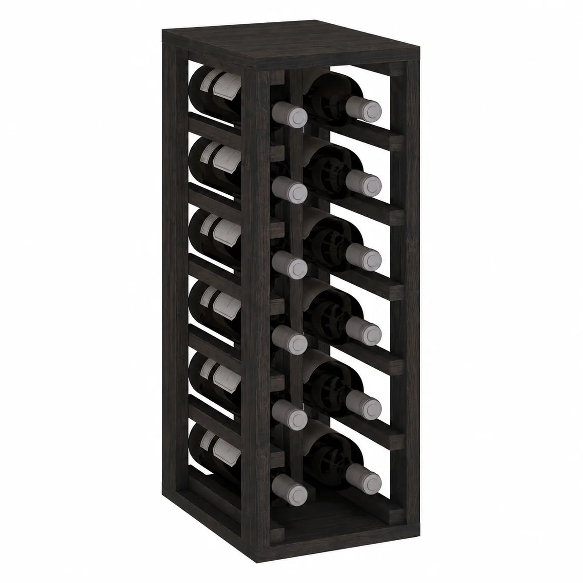 Garrafeira para 12 garrafas Expovinalia Godello 2010 – Pinho preto – BX2010
