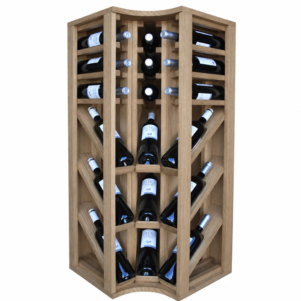 Garrafeira para 18 garrafas Expovinalia Villafranca Godello 2095 – Carvalho natural – ER2095