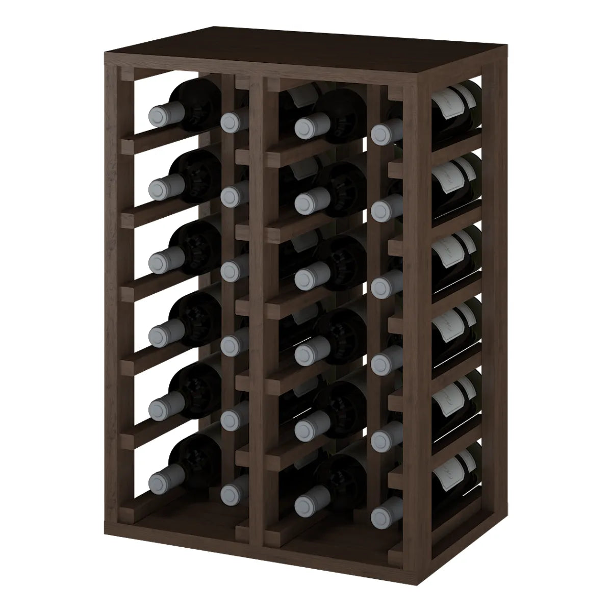 Garrafeira para 24 garrafas Expovinalia Godello 2014 – Pinho escuro – HX2014