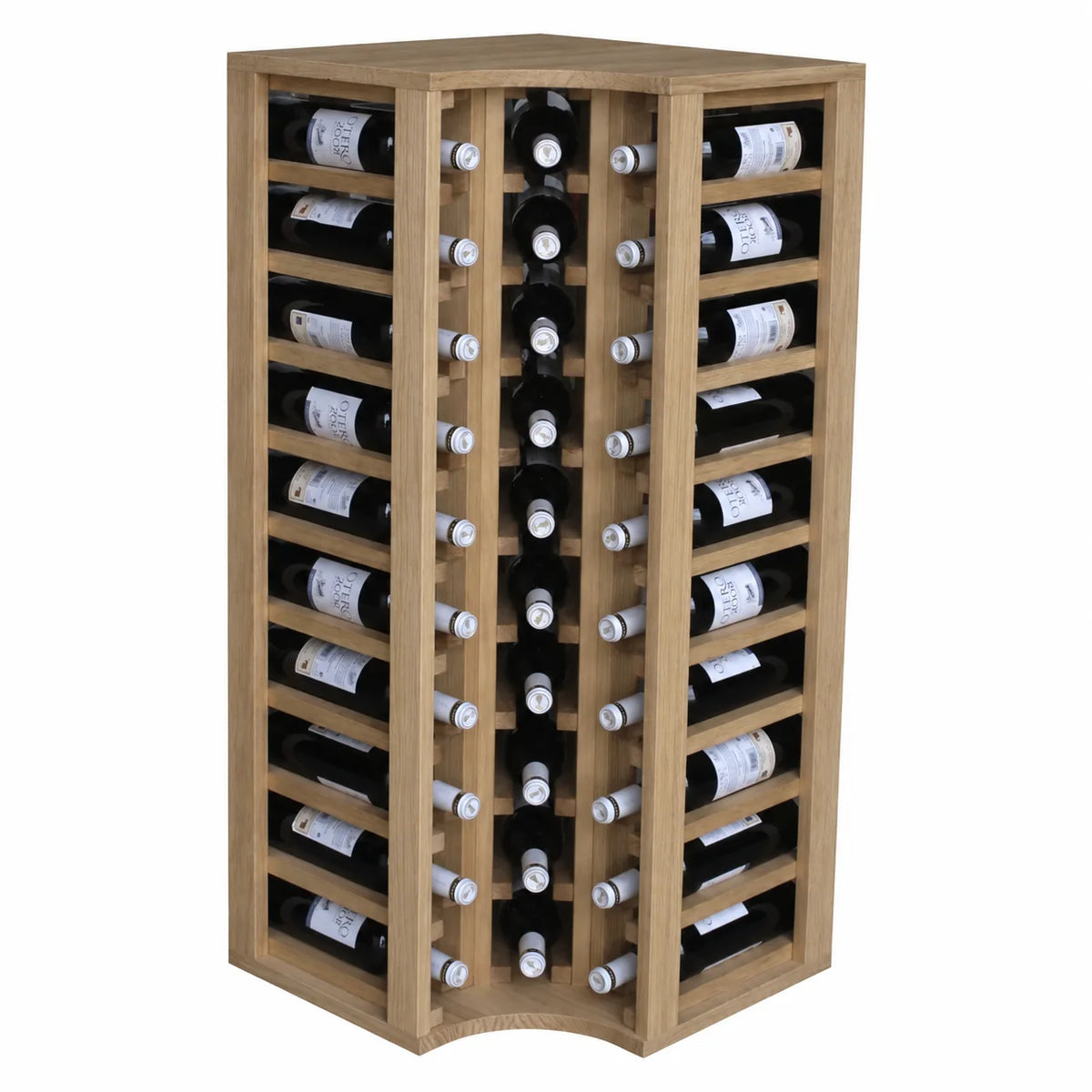 Garrafeira para 30 garrafas Expovinalia Canedo Godello 2038 – Carvalho natural – ER2038
