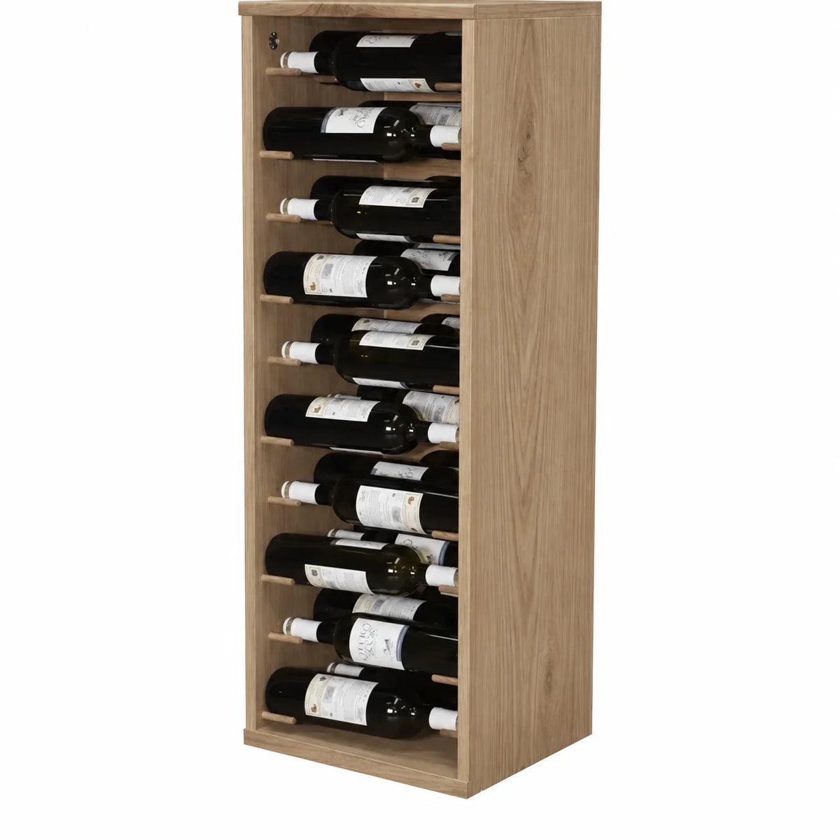 Garrafeira para 30 garrafas Expovinalia Godello 9223 – Carvalho natural – ER9223