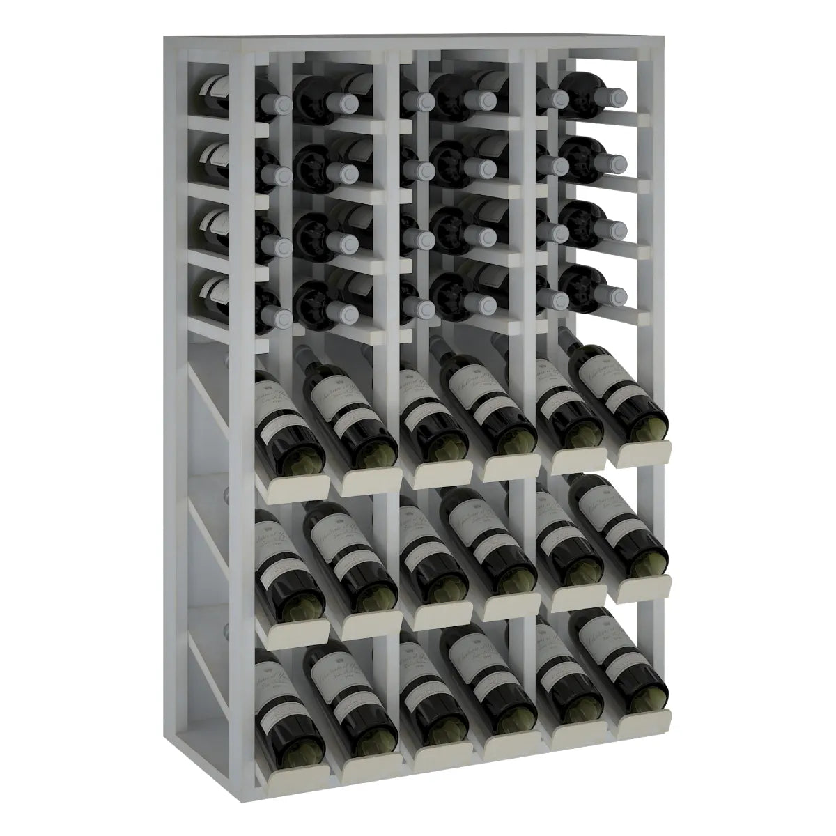 Garrafeira para 36 garrafas Expovinalia Villafranca Godello 2091 – Pinho branco – EW2091