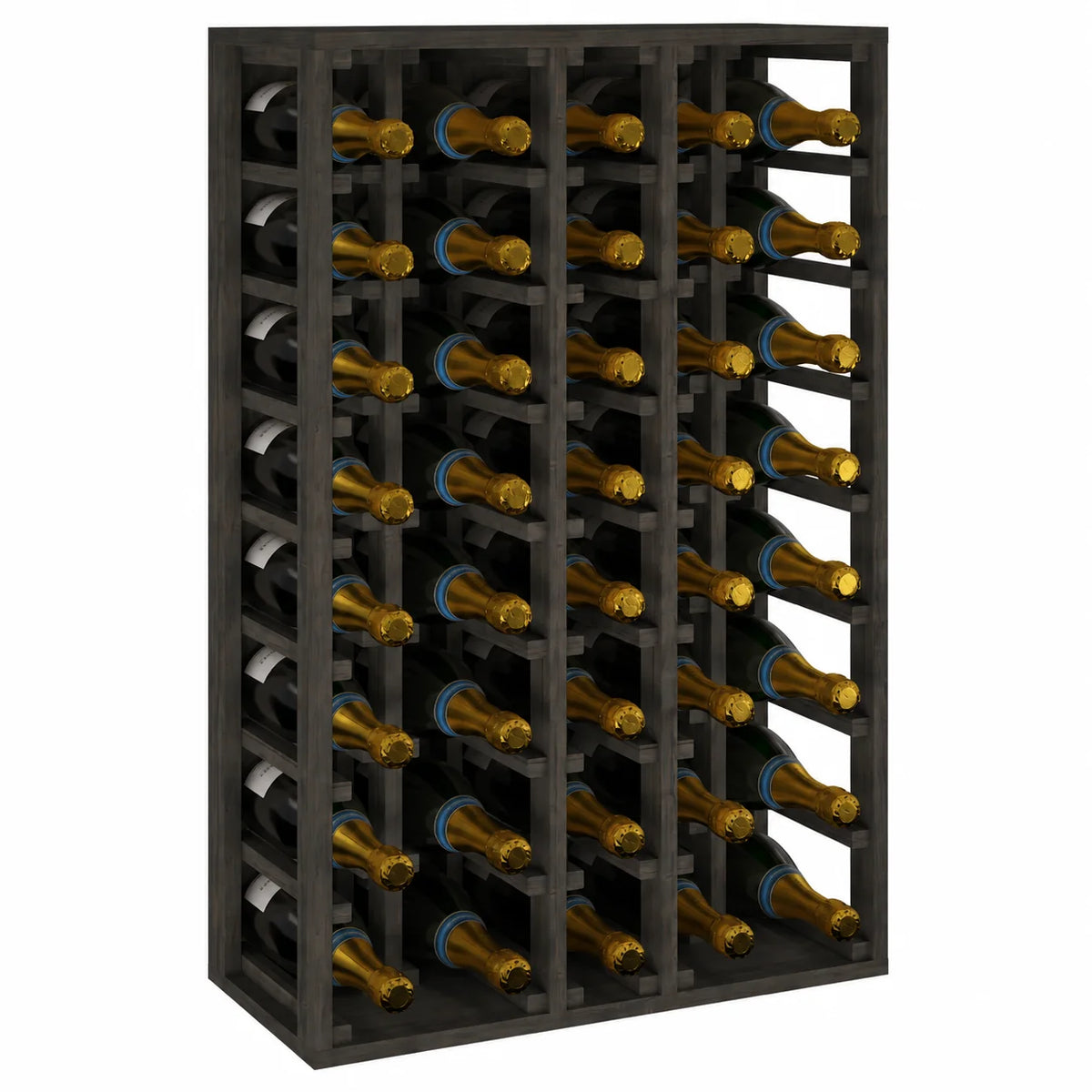 Garrafeira para 40 garrafas magnum Expovinalia Canedo Godello 2062 – Pinho preto – BX2062