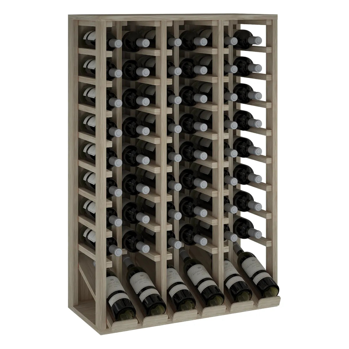 Garrafeira para 48 garrafas Expovinalia Villafranca Godello 2092 – Carvalho natural – ER2092
