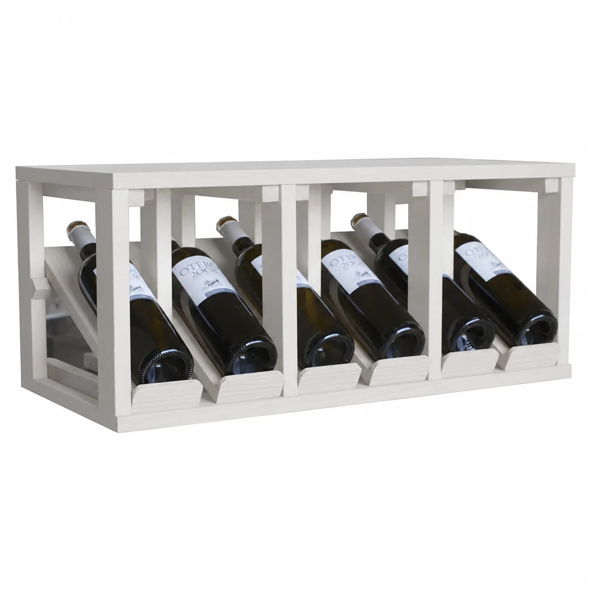 Garrafeira para 6 garrafas Expovinalia Villafranca Godello 2191 – Pinho branco – EW2191