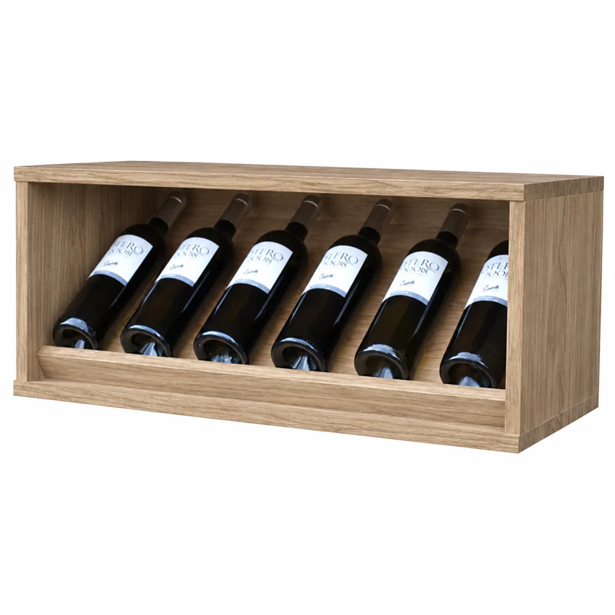 Garrafeira para 6 garrafas Expovinalia Villafranca Godello 2291 – Carvalho natural – ER2291