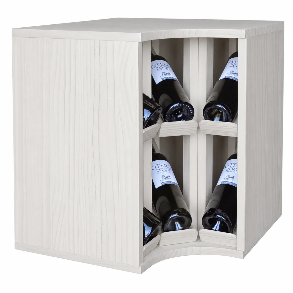 Garrafeira para 6 garrafas Expovinalia Villafranca Godello 2297 – Pinho branco – EW2297