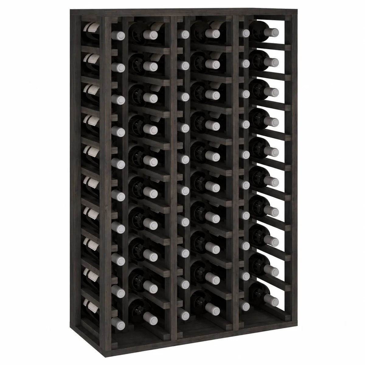 Garrafeira para 60 garrafas Expovinalia Canedo Godello 2060 – Pinho preto – BX2060