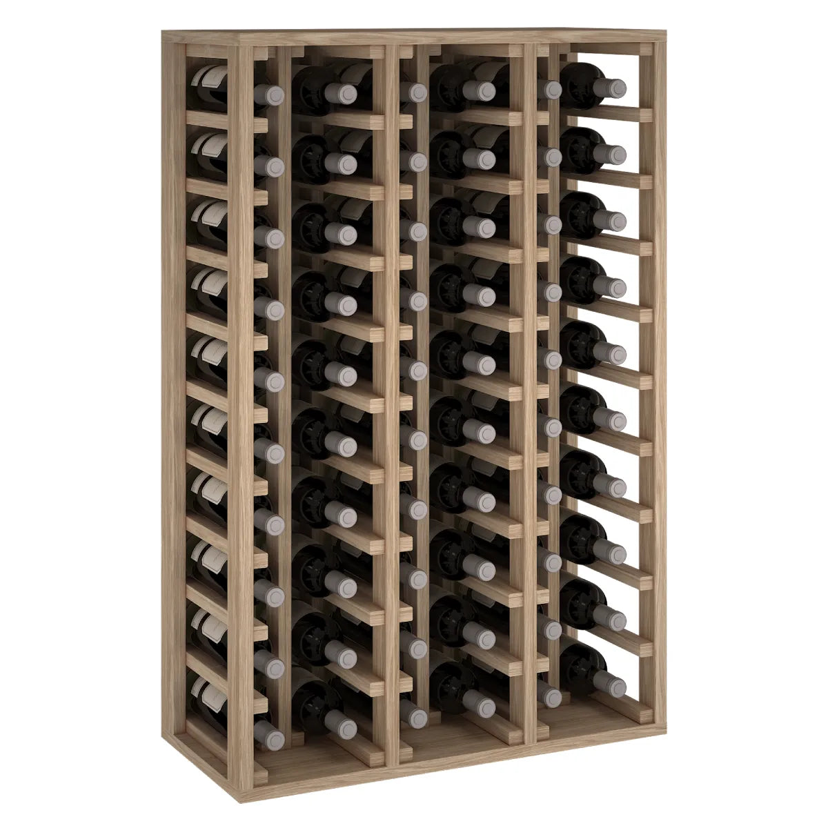 Garrafeira para 60 garrafas Expovinalia Canedo Godello 2060 – Carvalho natural – ER2060