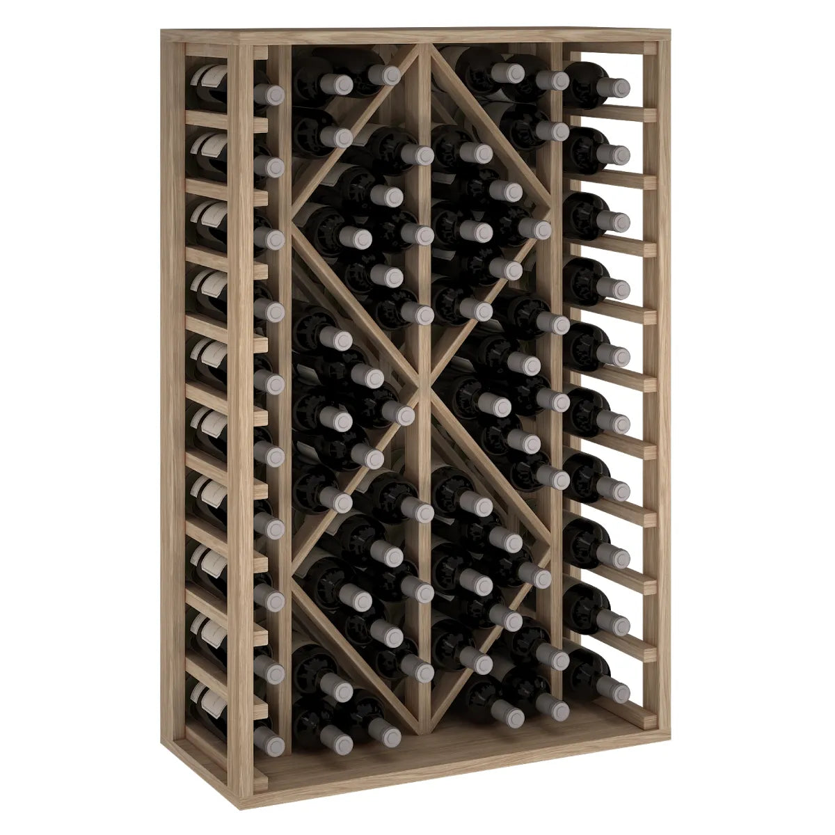 Garrafeira para 68 garrafas Expovinalia Toral Godello 2530 – Carvalho natural – ER2530