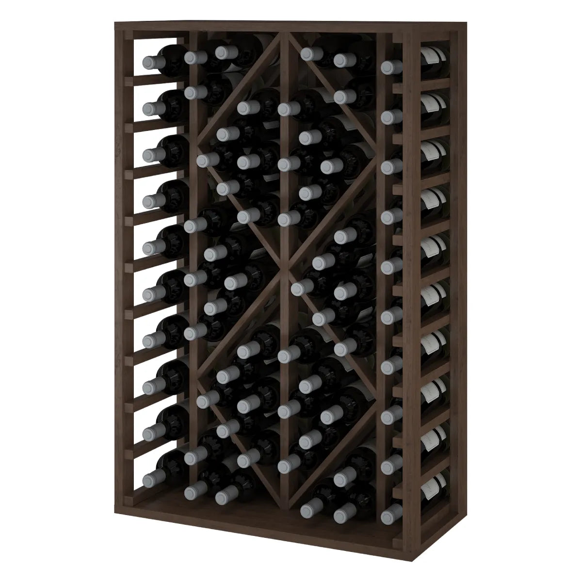 Garrafeira para 68 garrafas Expovinalia Toral Godello 2530 – Pinho escuro – HX2530