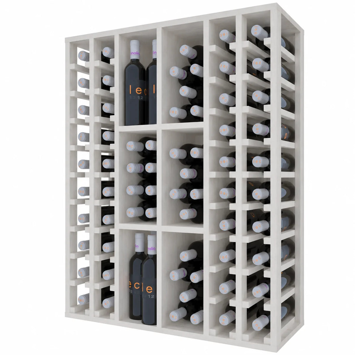 Garrafeira para 88 garrafas Expovinalia Pitanza Godello 2528 – Pinho branco – EW2528