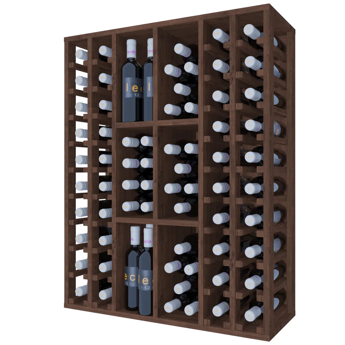 Garrafeira para 88 garrafas Expovinalia Pitanza Godello 2528 – Pinho escuro – HX2528