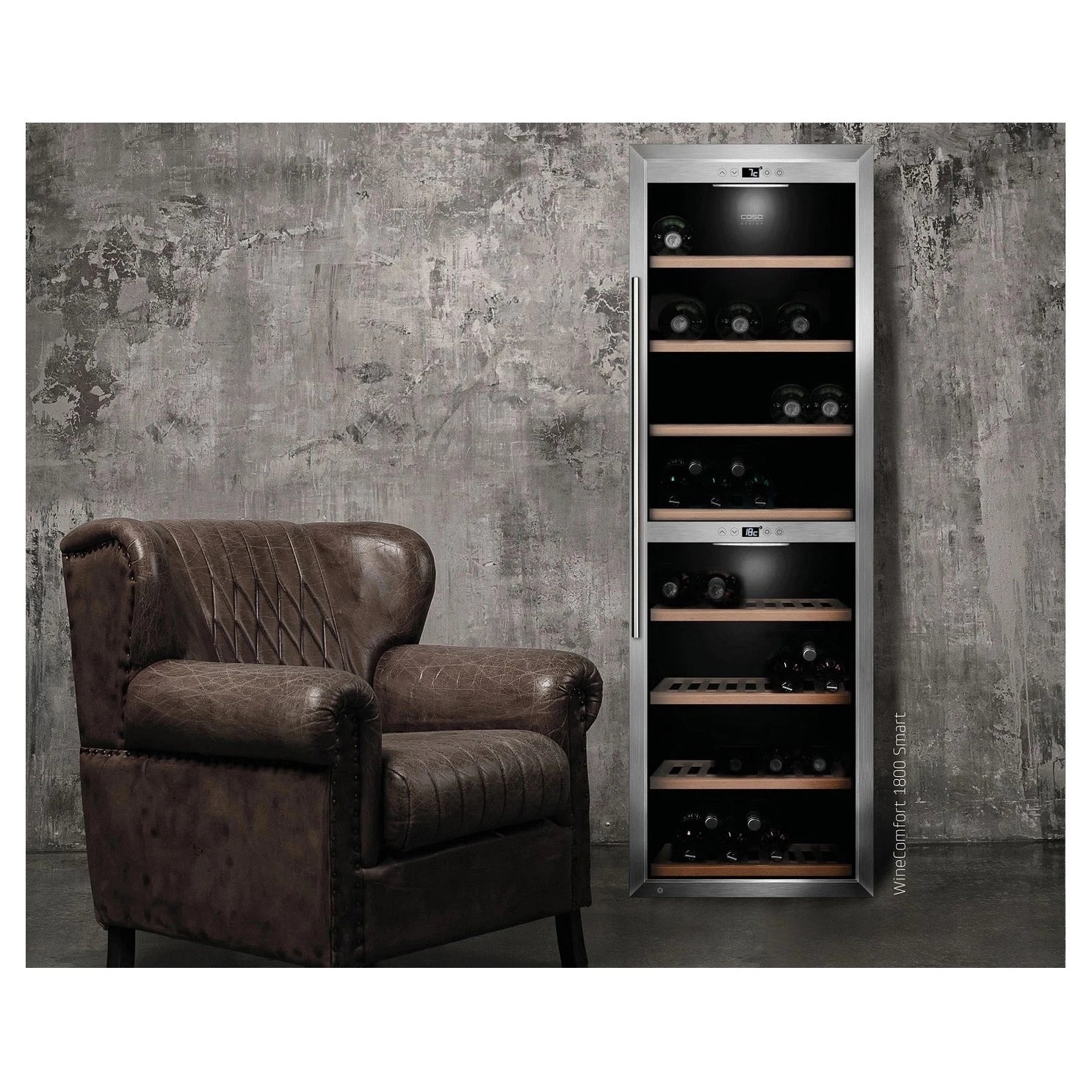 Cave de vinho Caso Design 180 garrafas WineComfort 180 Smart
