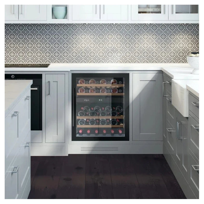 Cave de vinho 45 garrafas mQuvée WineCave 700 60D Anthracite Black