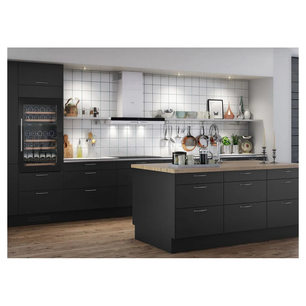 Cave de vinho 49 garrafas mQuvée WineKeeper 49D Fullglass Black