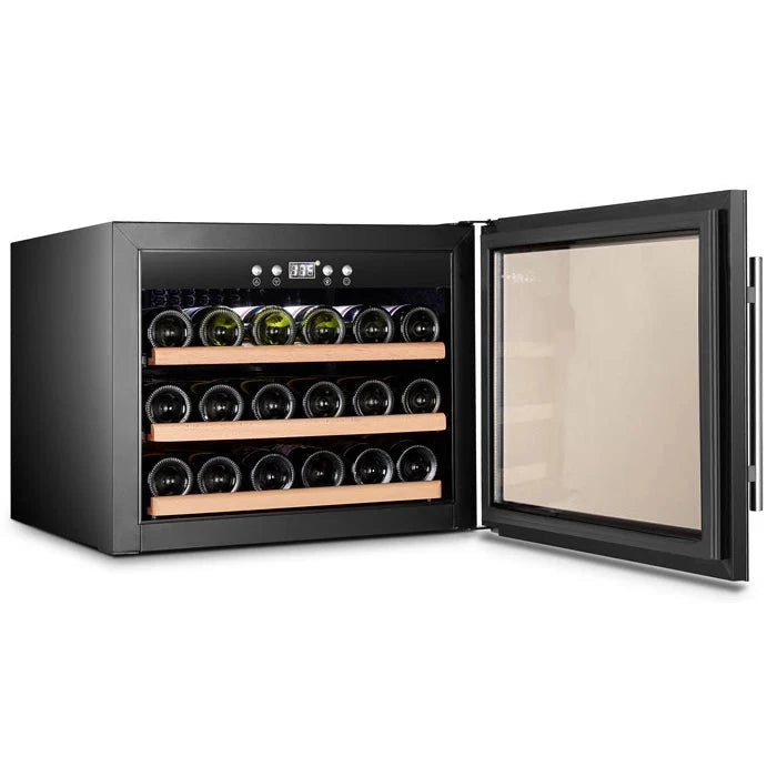 Diagrama de capacidade de Cave de vinho para 18 garrafas Cavin Scandinavian Collection 18 Black