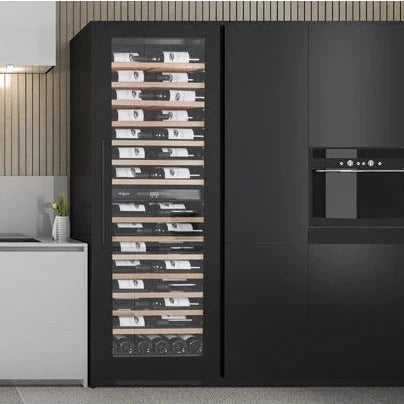 Cave de vinho para 120 garrafas mQuvée WineCave 187 Anthracite Black Label View, vista 2