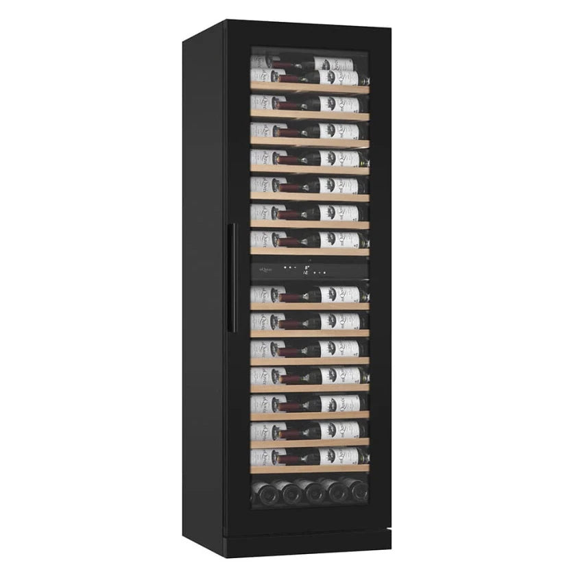 Cave de vinho para 120 garrafas mQuvée WineCave 187 Anthracite Black Label View, vista 3