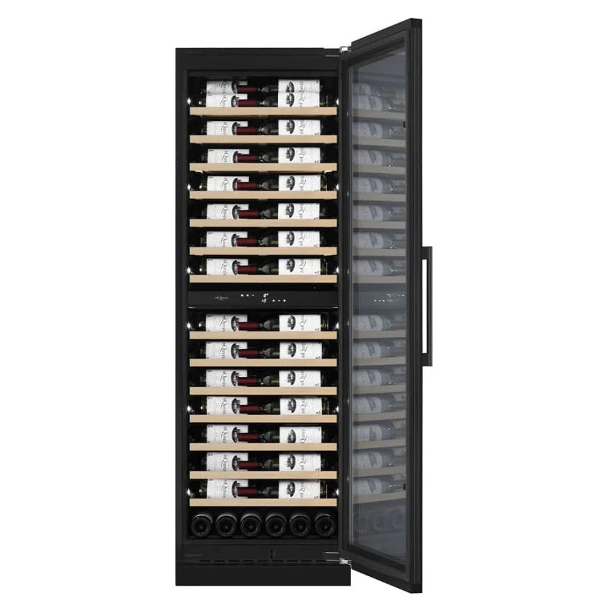 Cave de vinho para 120 garrafas mQuvée WineCave 187 Anthracite Black Label View, vista 6