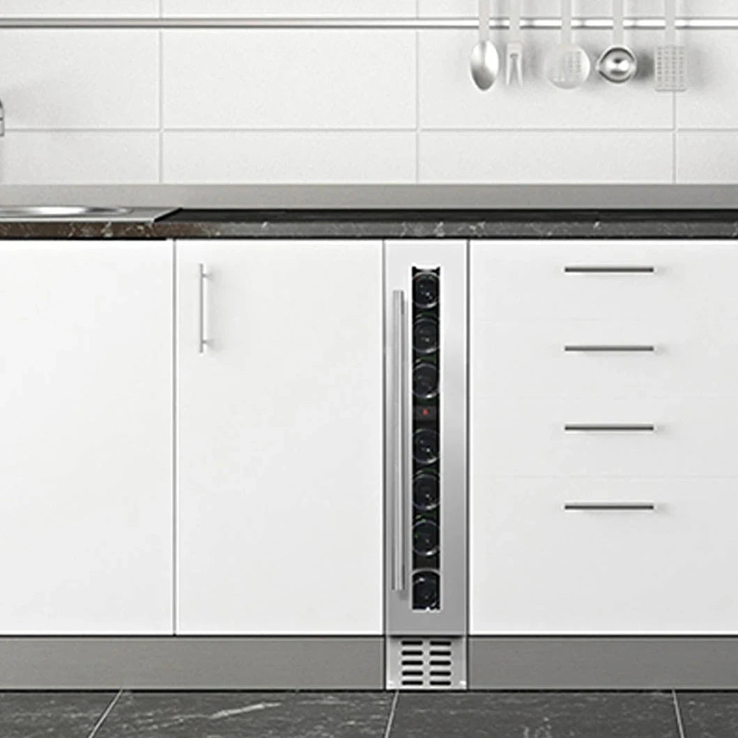 Cave de vinho para 10 garrafas mQuvée WineCave 700 15S Stainless, vista 2