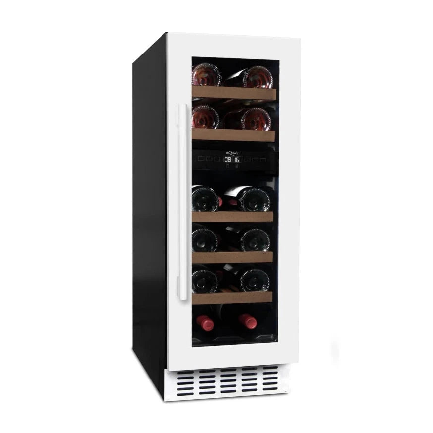 Cave de vinho para 16 garrafas mQuvée WineCave 720 30D Powder White