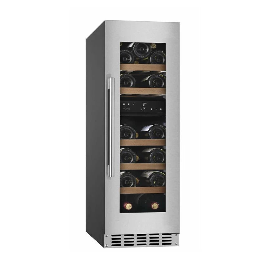 Cave de vinho para 20 garrafas mQuvée WineCave 800 30D Stainless de dupla zona, vista 2