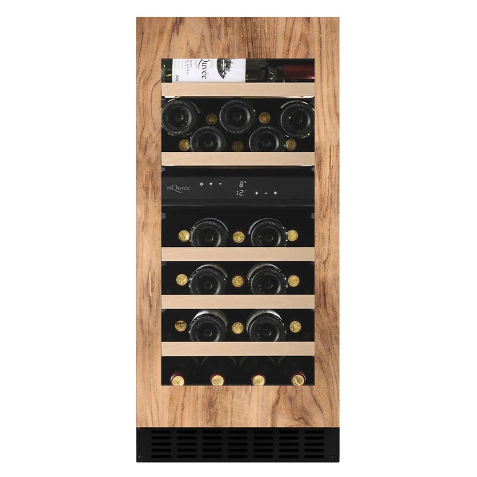 Cave de vinho para 34 garrafas mQuvée WineCave Exclusive 780 40D Panel Ready