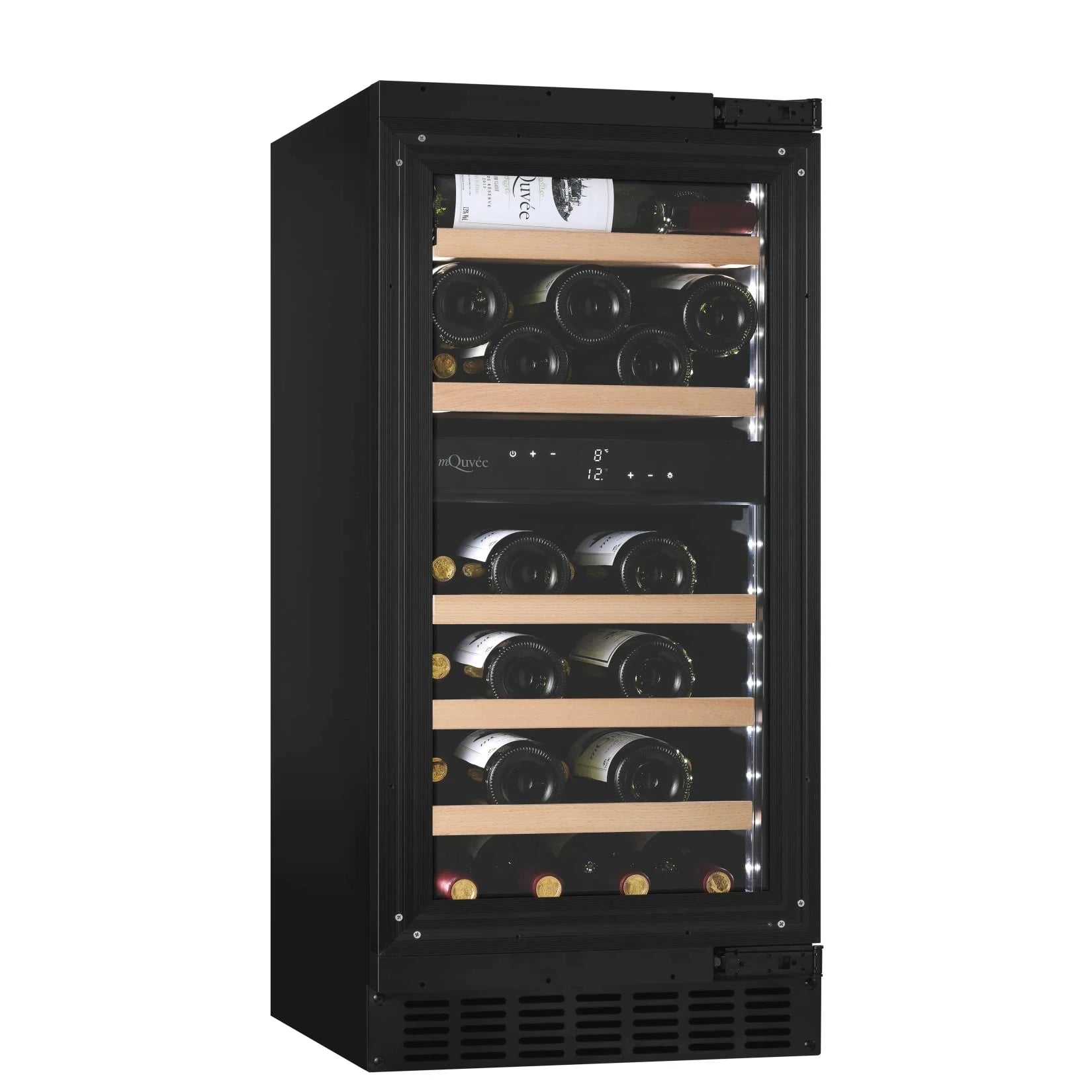 Cave de vinho para 34 garrafas mQuvée WineCave Exclusive 780 40D Panel Ready, vista 3