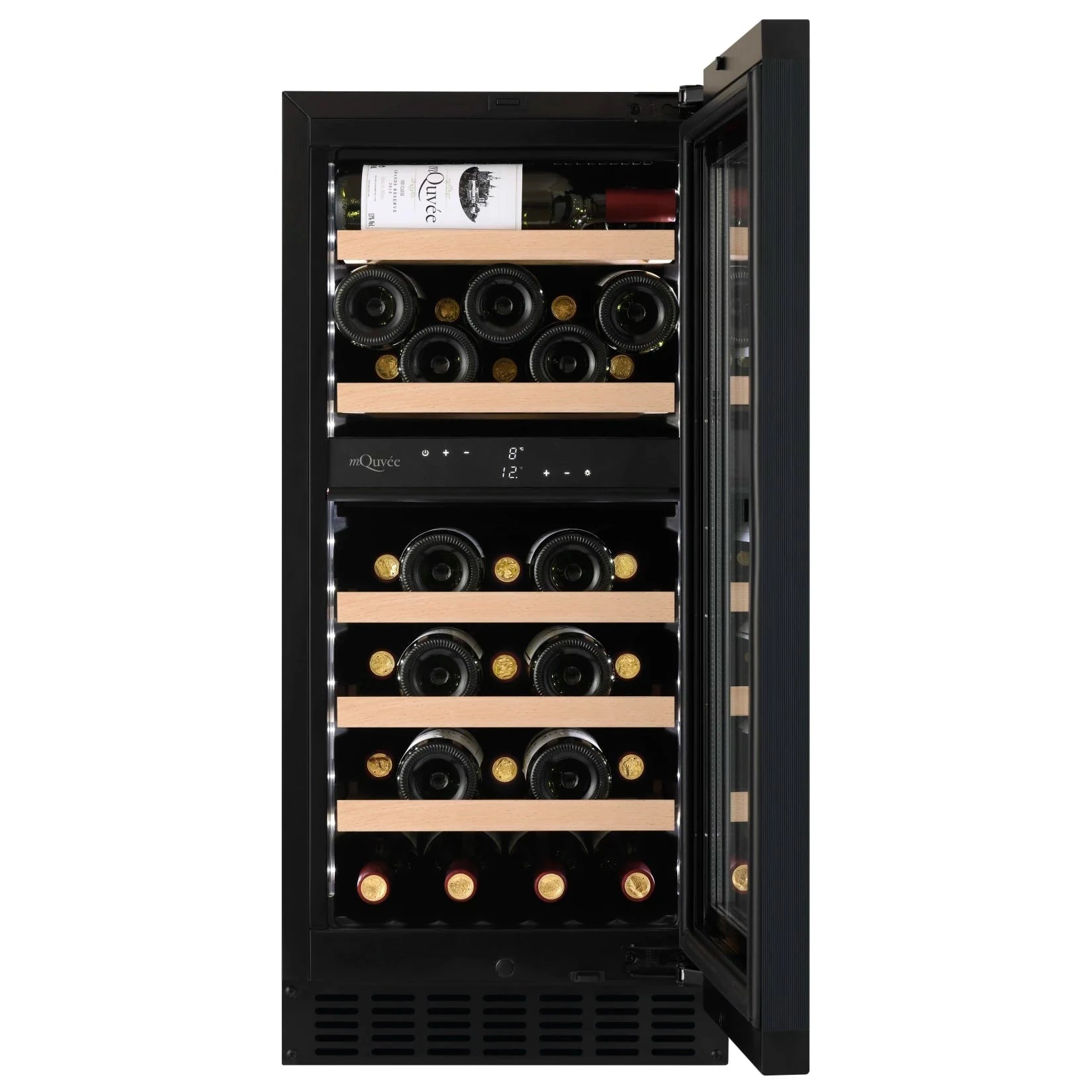 Cave de vinho para 34 garrafas mQuvée WineCave Exclusive 780 40D Panel Ready, vista 4