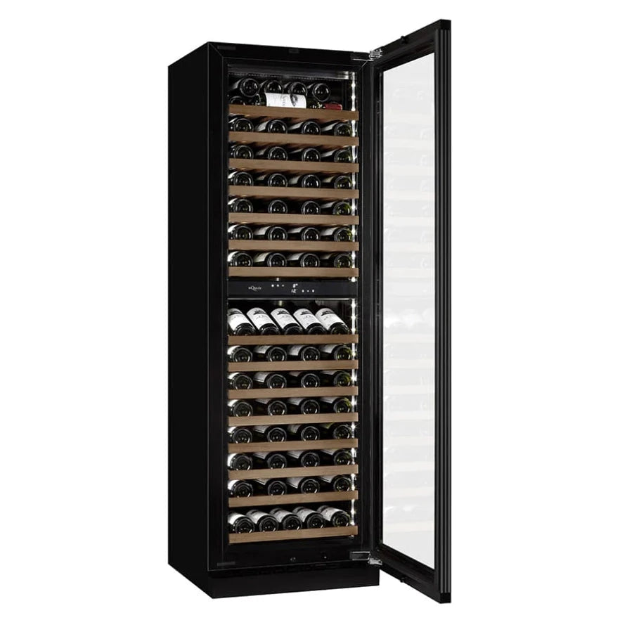 Cave de vinho para 109 garrafas mQuvée WineCave Infinite 187D Push Pull de dupla zona, vista 3