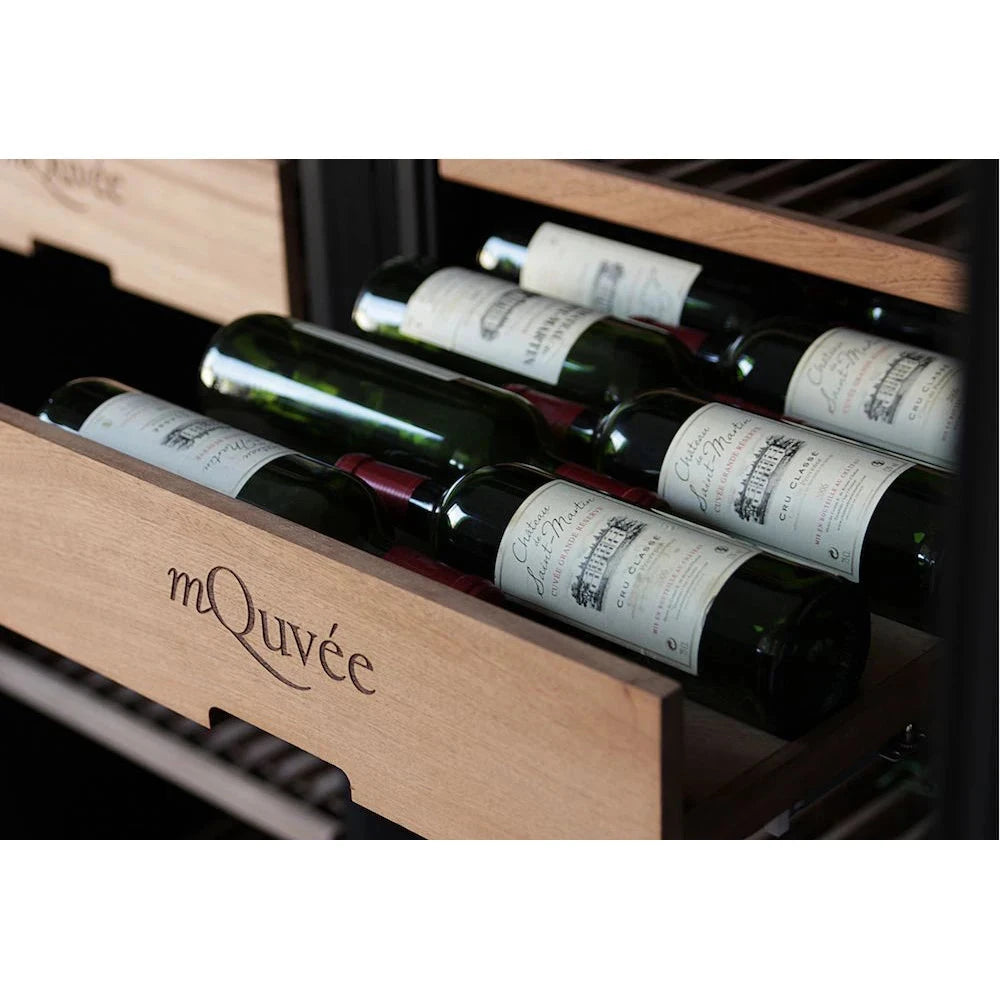 Cave de vinho para 474 garrafas mQuvée WineStore 1200 de dupla zona, vista 6